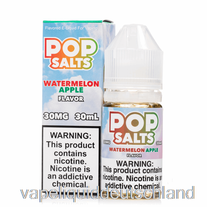 Wassermelonen-Apfel – Pop-Salze – 30 Ml, 30 Mg Vape-Flüssigkeit
